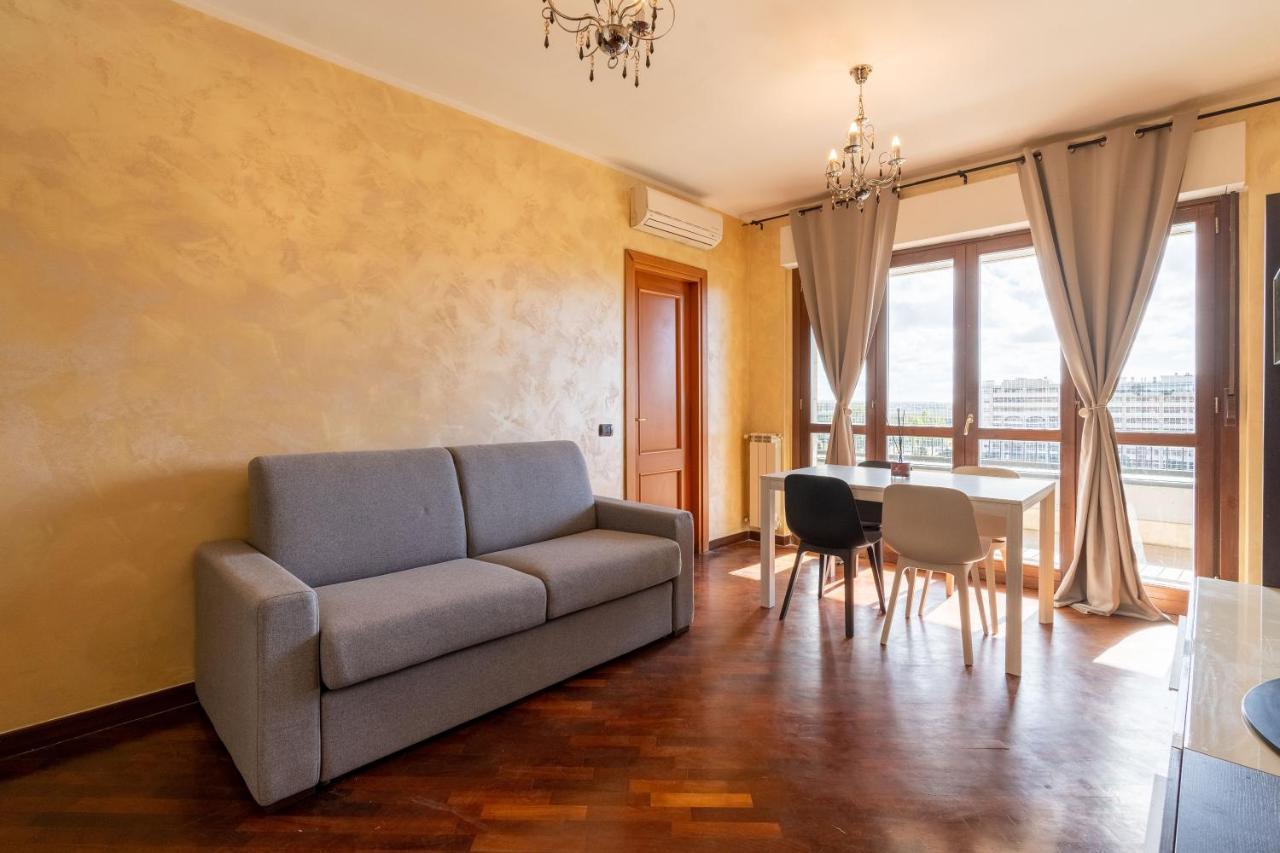 Perugino'S Peaceful Sky Terrace Apartment Ponte Galeria Exterior photo